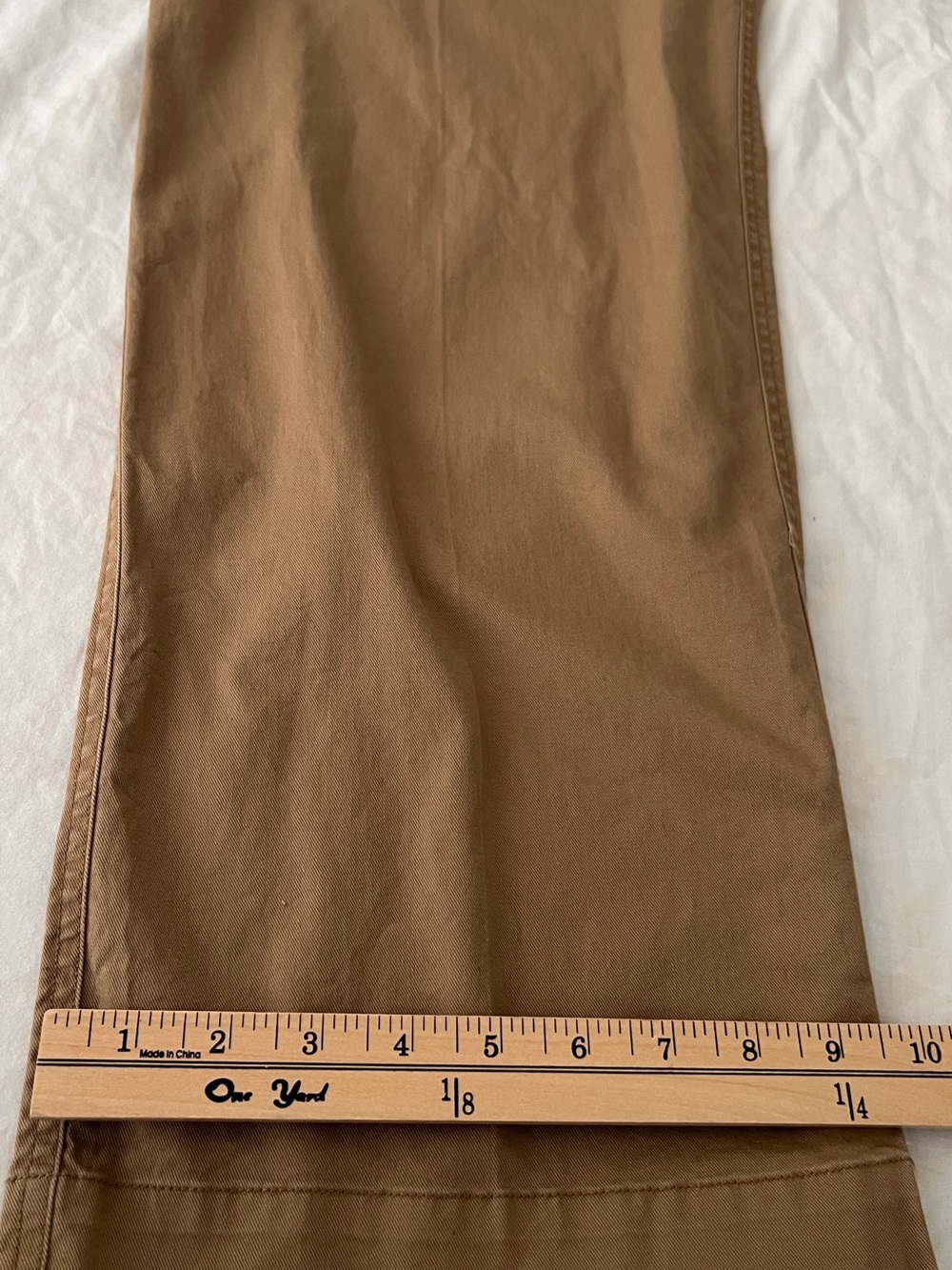 Polo Ralph Lauren Cotton Twill Jumpsuit In Montana Khaki Size 4 - Picture 15 of 15